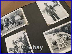 Vintage 1940s Photo Album Burbank California High School Football Scrapbook