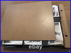 Vintage 1940s Photo Album Burbank California High School Football Scrapbook