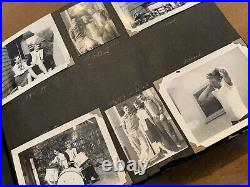 Vintage 1940s Photo Album Burbank California High School Football Scrapbook