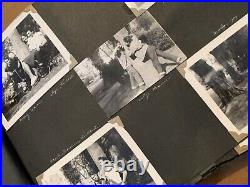 Vintage 1940s Photo Album Burbank California High School Football Scrapbook