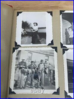 Vintage 1950's 60's Family Photo Album 60 Photos Fishing Boats Sharks Grouper