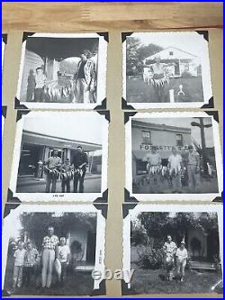 Vintage 1950's 60's Family Photo Album 60 Photos Fishing Boats Sharks Grouper