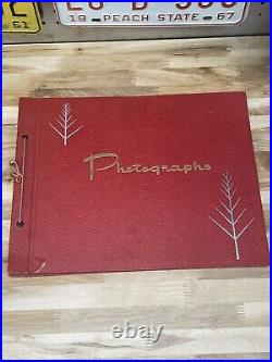 Vintage 1950's 60's Family Photo Album 60 Photos Fishing Boats Sharks Grouper