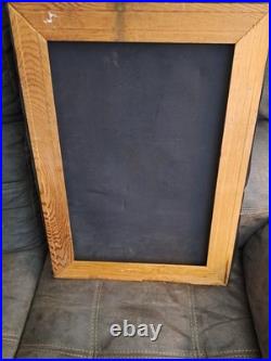 Vintage 60's Large Black Velvet African American cry Signed Painting 23'' x 17'