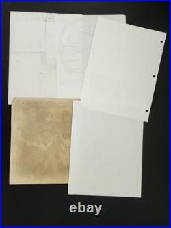 Vintage AFRICAN AMERICAN paper LOT obituaries photos mezzie clay johnson