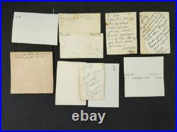 Vintage AFRICAN AMERICAN paper LOT obituaries photos mezzie clay johnson