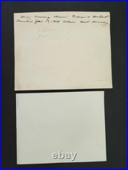 Vintage AFRICAN AMERICAN paper LOT obituaries photos mezzie clay johnson