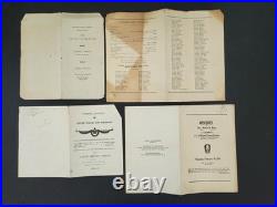 Vintage AFRICAN AMERICAN paper LOT obituaries photos mezzie clay johnson