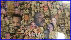 Vintage African American Fine Art Collage Chicago IL Black History Mlk Activists