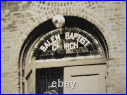 Vintage African American Salem Baptist Church Champaign Chicago Bolden Photo