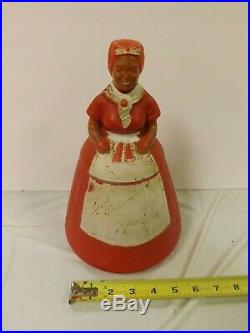 Vintage Aunt Jemima Black Americana Plastic Cookie Jar