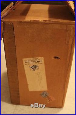 Vintage Aunt Jemima Cookie Jar With Original Shipping Box F&F Mold & Die Works