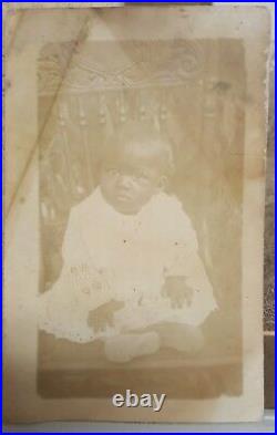 Vintage Baby Boy African American Peyton Chicago Photo Great Migration Shelby Ms