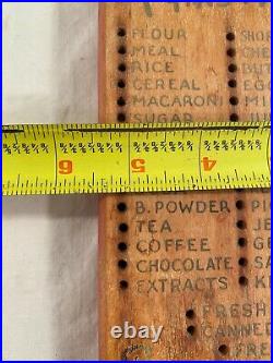 Vintage Black African Americana Wooden Board Shopping List I Hasta Have