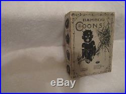 Vintage Black Americana Black Memorabilia Bamboo Coons Candy Box