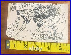 Vintage Black Americana Juke Joint Cards -Chitlin Circuit Ephemera Lincolnville