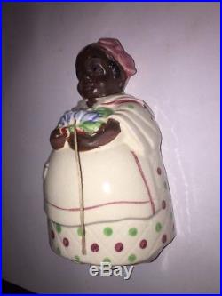 Vintage Black Americana Mammy Aunt Jemima String Holder by Hinode Japan