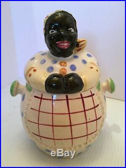 Vintage Black Americana Mammy Biscuit Cookie Jar