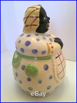 Vintage Black Americana Mammy Biscuit Cookie Jar