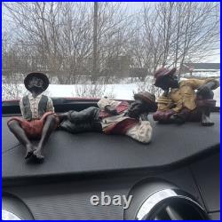 Vintage Black Americana Terracotta figurines Johann Maresch style