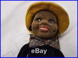 Vintage Black Girl Americana Norah Wellings Collectible Doll 15 Free Ship! 1950