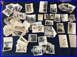 Vintage Black & White Photograph Lot Ruffled Edges See pics Good Condition