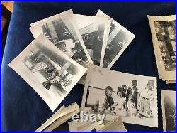 Vintage Black & White Photograph Lot Ruffled Edges See pics Good Condition