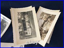 Vintage Black & White Photograph Lot Ruffled Edges See pics Good Condition