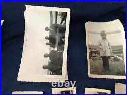 Vintage Black & White Photograph Lot Ruffled Edges See pics Good Condition