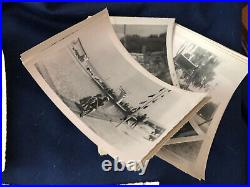 Vintage Black & White Photograph Lot Ruffled Edges See pics Good Condition