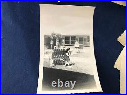 Vintage Black & White Photograph Lot Ruffled Edges See pics Good Condition