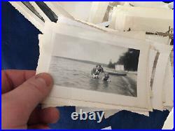 Vintage Black & White Photograph Lot Ruffled Edges See pics Good Condition