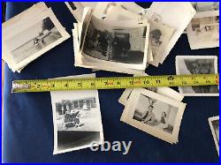 Vintage Black & White Photograph Lot Ruffled Edges See pics Good Condition