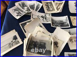 Vintage Black & White Photograph Lot Ruffled Edges See pics Good Condition