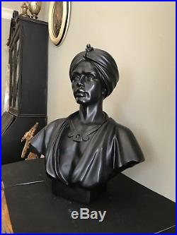 Vintage Blackamoor Bust Statue 18