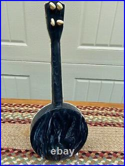 Vintage Carnival Banjo Childs Toy Black Americana