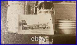 Vintage Coca Cola Sign Soda Jerk Soda Fountain Ice Cream Parlor B & W Photograph