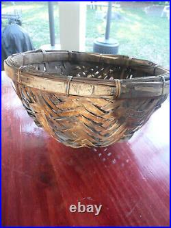 Vintage Cotton Picking Basket, Black Americana, African American Collectable