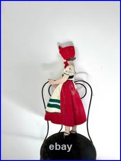 Vintage Cutout Folk Art Primitive Figures, Set Of 5, Dogs, Black Americana