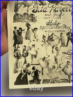 Vintage Evansmith Hollywood 1920's Photograph of Ballerina Performers 8x10 Photo