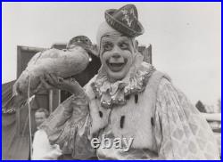 Vintage Harry Dann Circus Clown Duck Photo Ringling Barnum 5x7