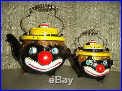 Vintage Huge LOT Black Americana Thame Clown Tea Chalkware Sambo Folk Art Jemima