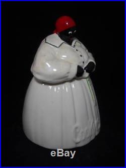 Vintage Original 1940's McCoy Mammy Aunt Jemima Black Americana Cookie Jar