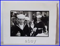 Vintage Original Anthony Friedkin Young Navy Boys Photograph 10 x 8 Inches