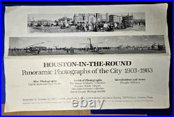 Vintage Panorama Photos Of Houston Texas From 1903 Through 1983 Entire Lot Vintage Panorama Photos Of Houston Texas From 1903 Through 1983 Entire Lot