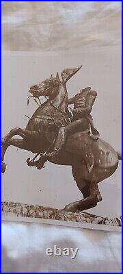 Vintage Photograph 1934 New ORLEANS HEADLESS Andrew Jackson In Jackson Square