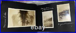 Vintage Photograph Album RARE 60 Photos Yosemite National Park 1920s Falls Bear