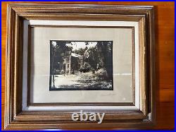 Vintage Photograph By Maurice Bejach The Old Bale Mill Near St. Helena CA 1930