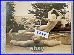 Vintage Photographs Paul Manship WORLDS FAIR Moods of Time Sculptures by RUSSELL