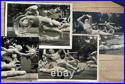 Vintage Photographs Paul Manship WORLDS FAIR Moods of Time Sculptures by RUSSELL